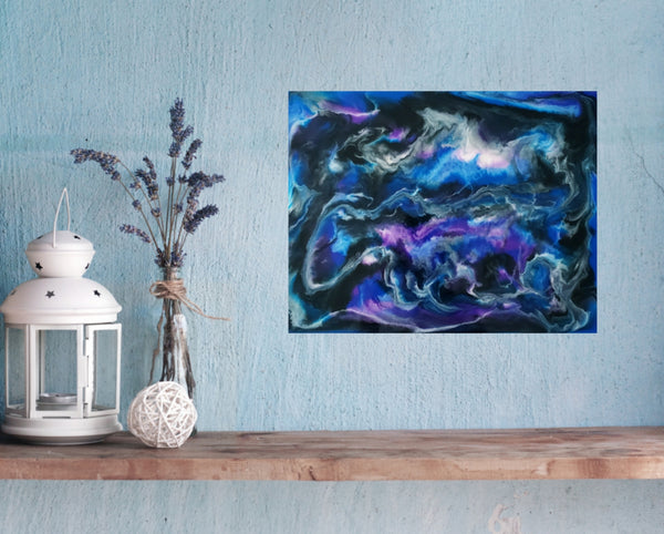 "Expansion" Resin Wall Art